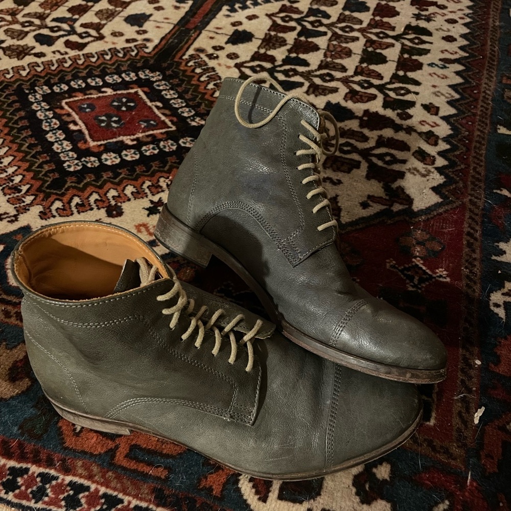 Elegant Women's Leather Ankle Boots
